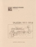 Wright Studies, Volume One