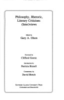 Philosophy, Rhetoric, Literary Criticism