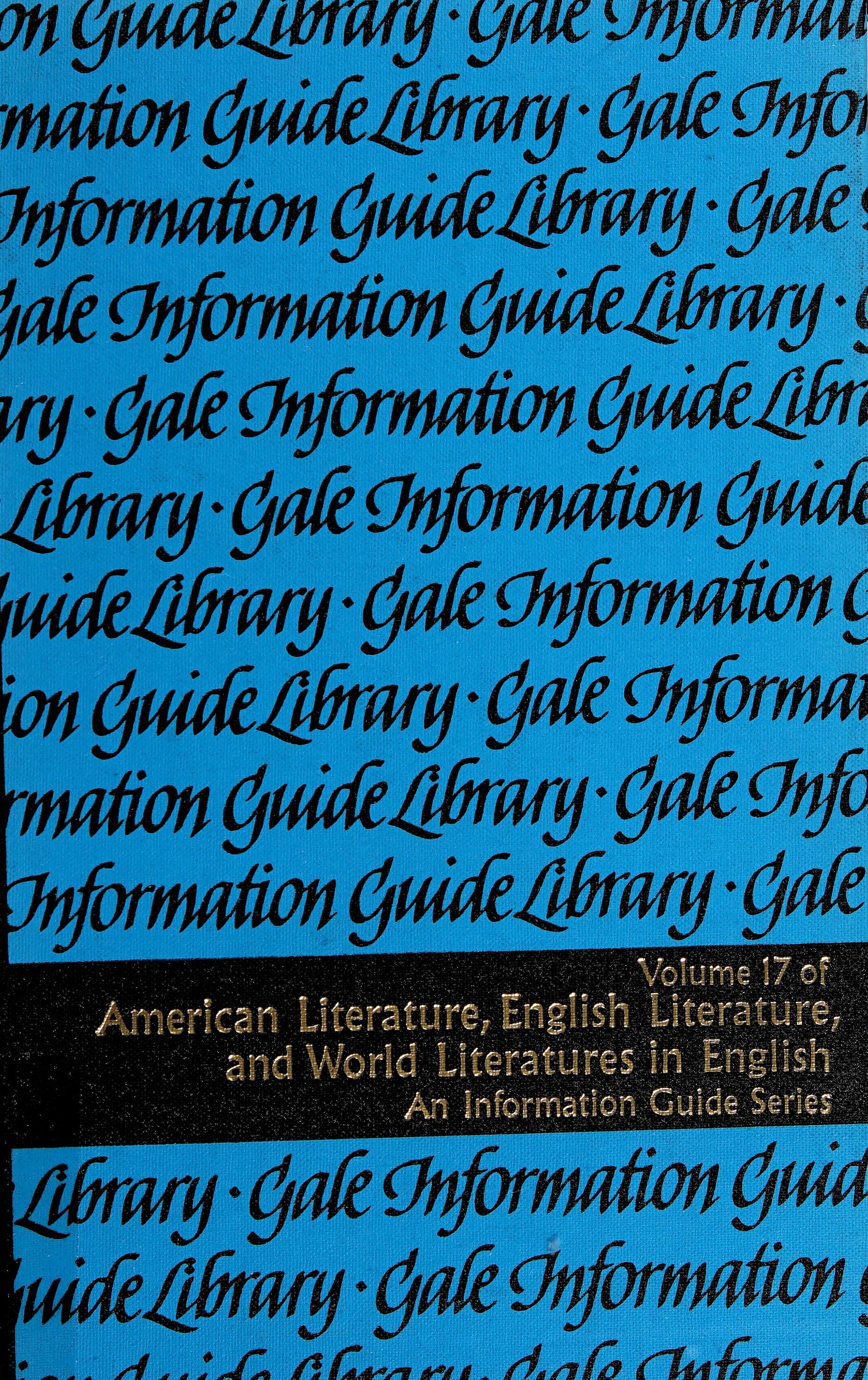 Afro-American Poetry And Drama, 1760-1975