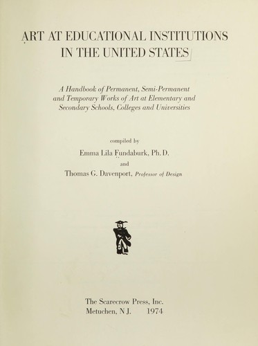 Art At Educational Institutions In The United States
