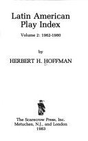 Latin American Play Index, 1920-1962