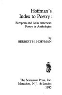 Hoffman's Index to Poetry