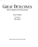 Great Detectives: Seven Original Investigations