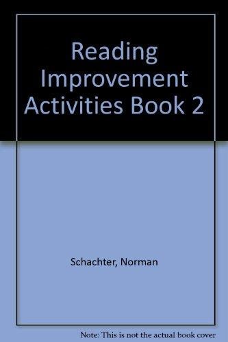 Reading Improvement Activities Book 2