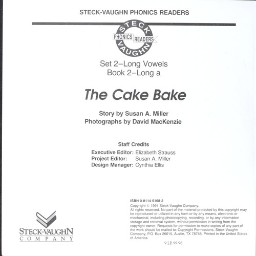 The Cake Bake-Phonics Read Set 2