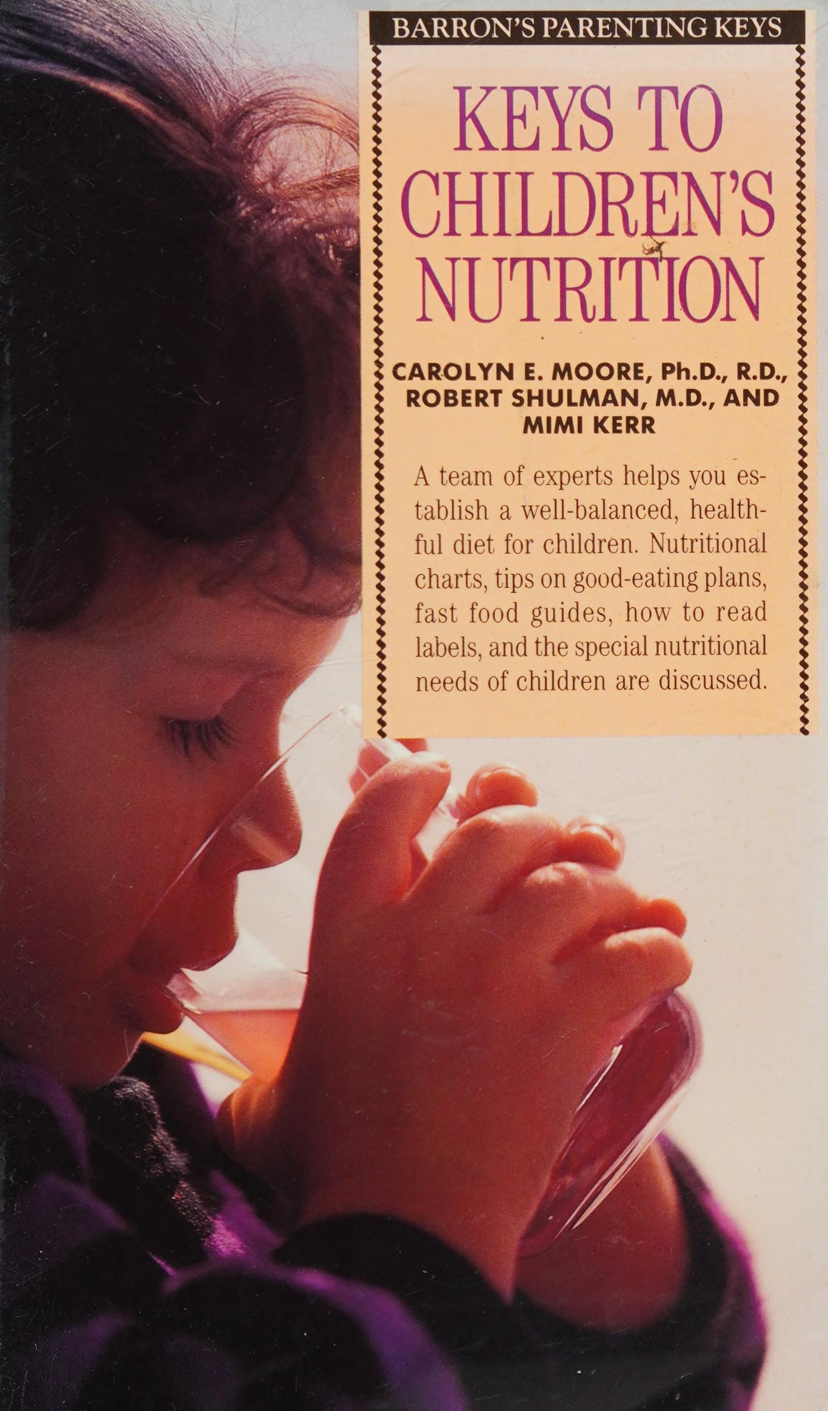 Keys to children's nutrition