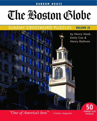 Boston Globe Sunday Crossword Puzzles Volume 15 Boston Globe