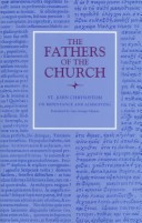 St. John Chrysostom on Repentance and Almsgiving (Fathers of the Church)