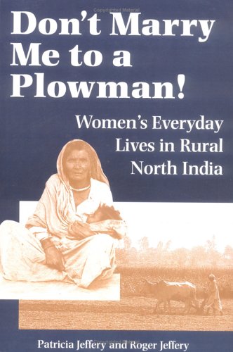 Don't marry me to a plowman!