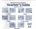 Phonics Practice Readers Teacher s Guide Series A Set 3