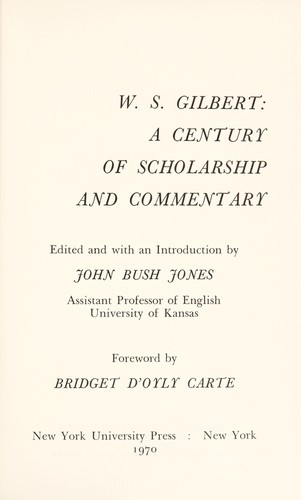 W. S. Gilbert