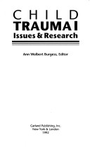 Child Trauma I: Issues And Research