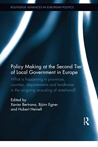 Policy Making At The Second Tier Of Local Government In Europe
