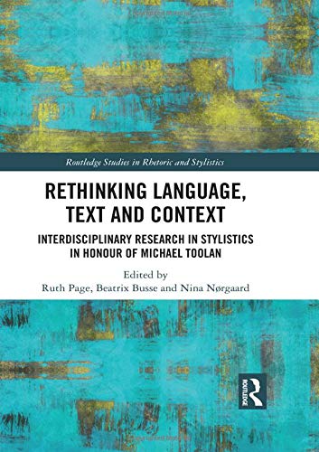 Rethinking Language Text and Context