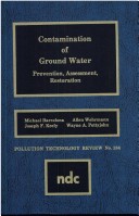 Contamination Of Ground Water: Prevention, Assessment, Restoration