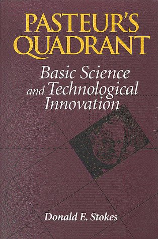 Pasteur'S Quadrant: Basic Science And Technological Innovation