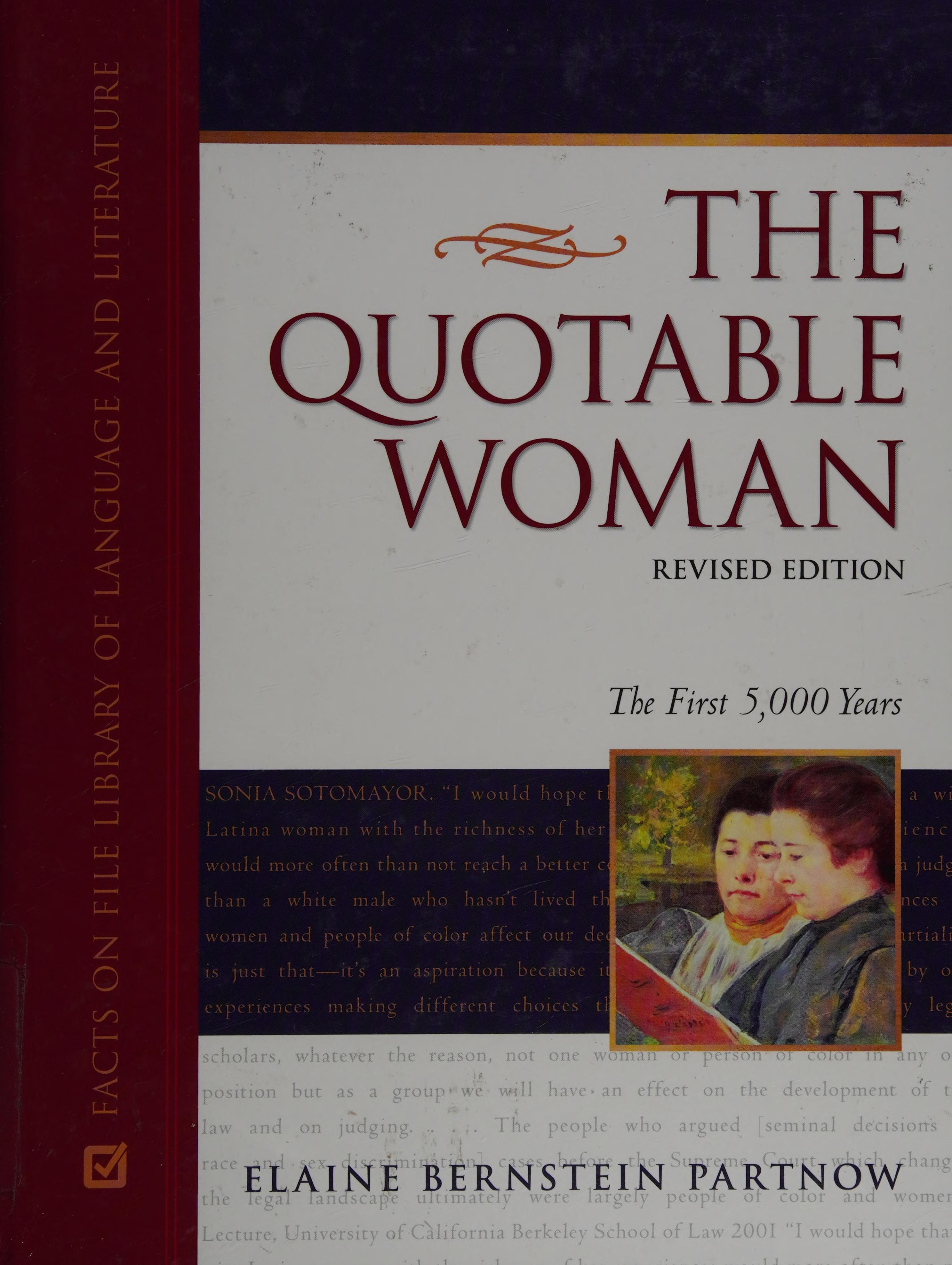 The Quotable Woman: The First 5,000 Years