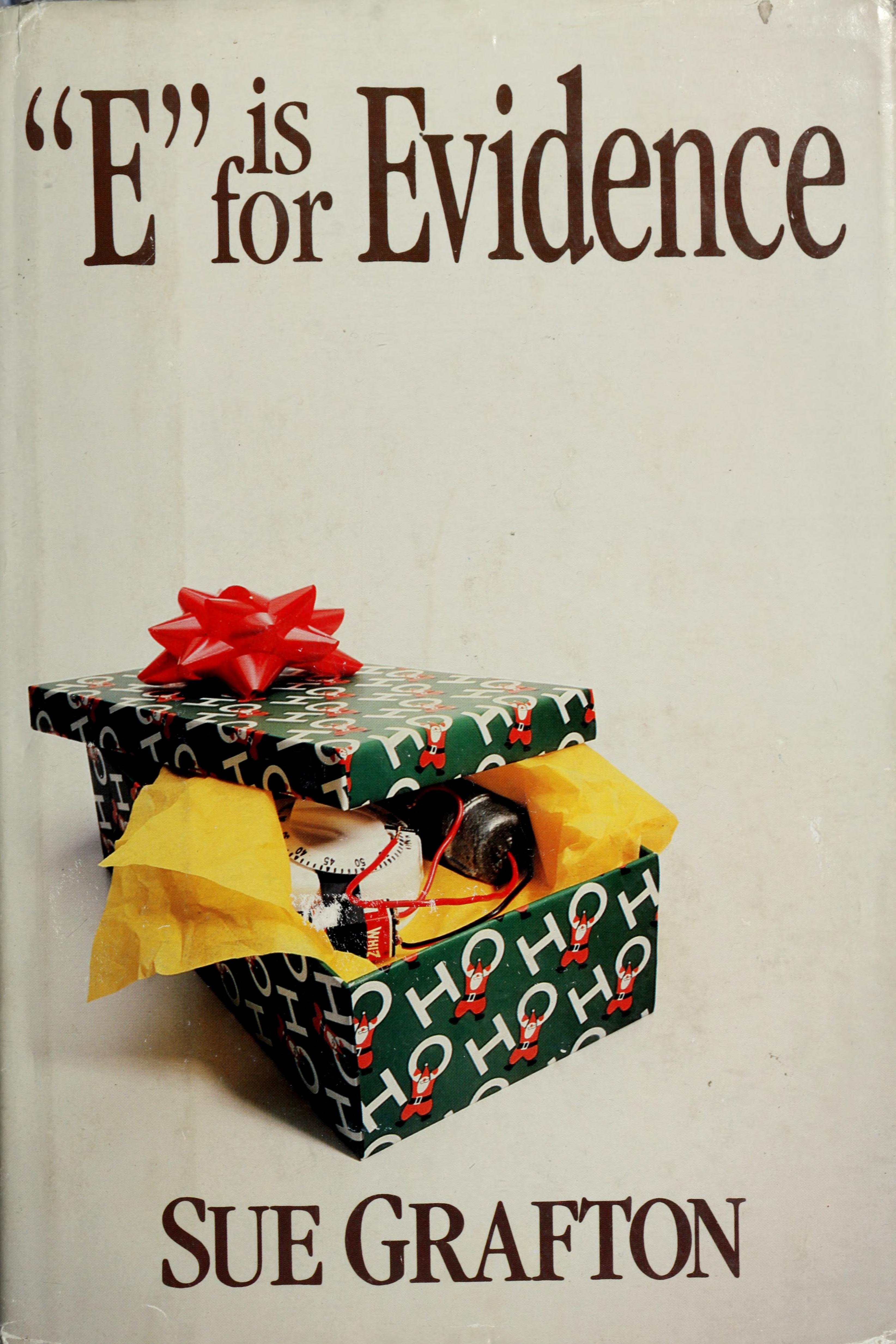 E Is for Evidence by Sue Grafton, ISBN 9780816147151