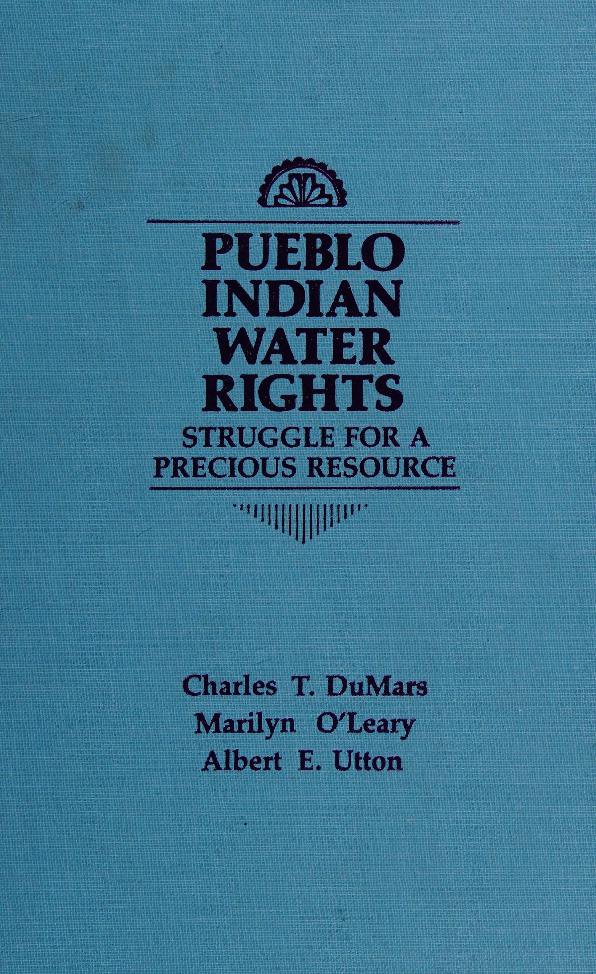 Pueblo Indian Water Rights