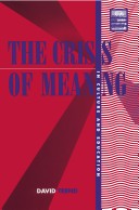 The Crisis of Meaning