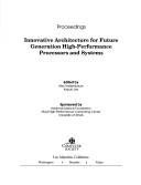 Innovative Architecture (Iwia '97), 1997 International Workshop