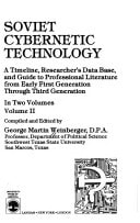 Soviet Cybernetic Technology