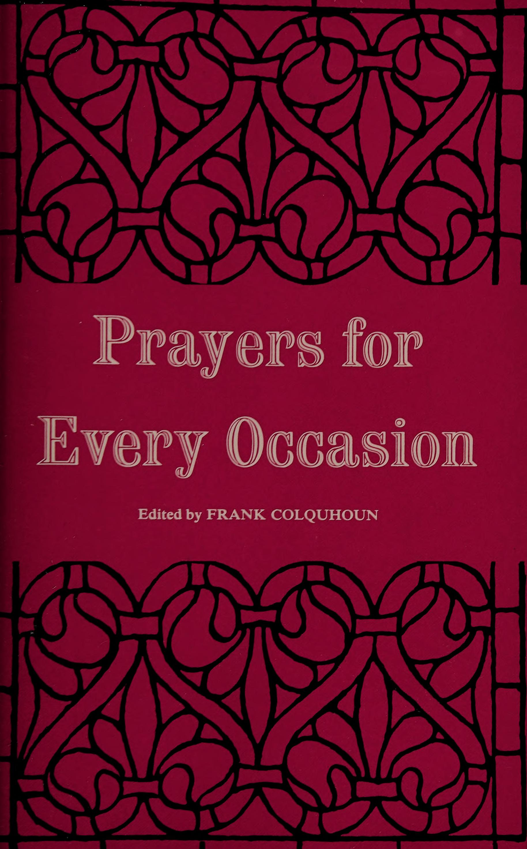 Prayers for Every Occasion