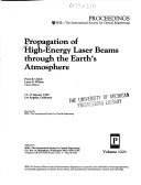 Propagation Of High-Energy Laser Beams Through The Earth'S Atmosphere