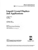 Liquid Crystal Displays and Applications