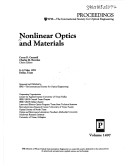 Nonlinear Optics and Materials