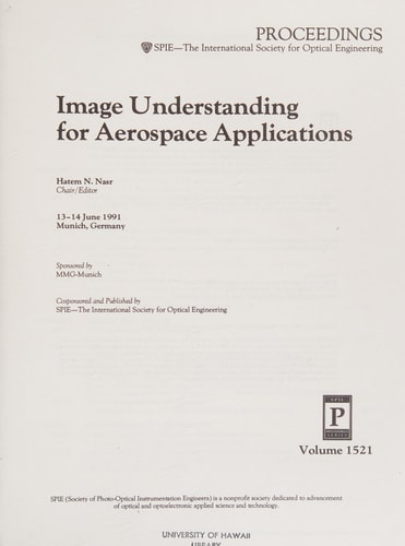 Image Understanding For Aerospace Applications