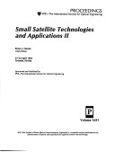 Small Satellite Technologies and Applications Ii