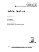 Sol-Gel Optics Ii
