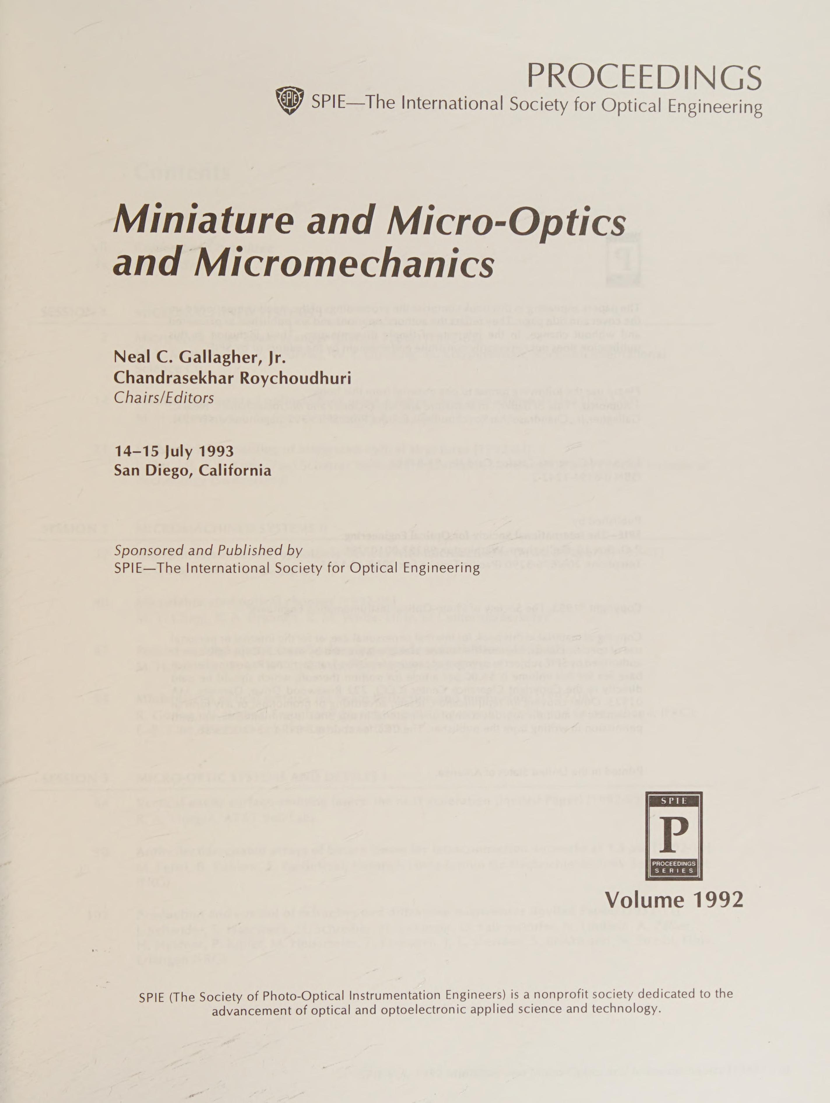 Quality and Reliability for Optical Systems