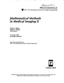 Mathematical Methods In Medical Imaging Ii
