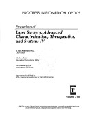 Proceedings Of Lasers Survey Advanced Characteristic Therapeutic System Iv