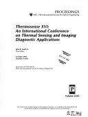 Thermosense Xvi: An International Conference On Thermal Sensing And Imaging Diagnostic Applications