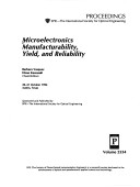 Mincroelectronics Manufacturability, Yield,and Reliability (Proceedings
