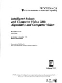 Intelligent Robots And Computer Vision Xiii: Algorithms And Computer Vision