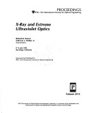 X-Ray and Extreme Ultraviolet Optics