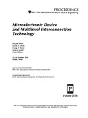 Microelectronic Device and Multilevel Interconnection Technology