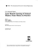 Laser Remote Sensing of Natural Waters