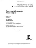 Emerging Lithographic Technologies: 10-11 March 1997, Santa Clara, California