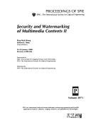 Security And Watermarking Of Multimedia Contents Ii: 24-26 January 2000, San Jose, California