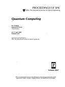 Quantum Computing