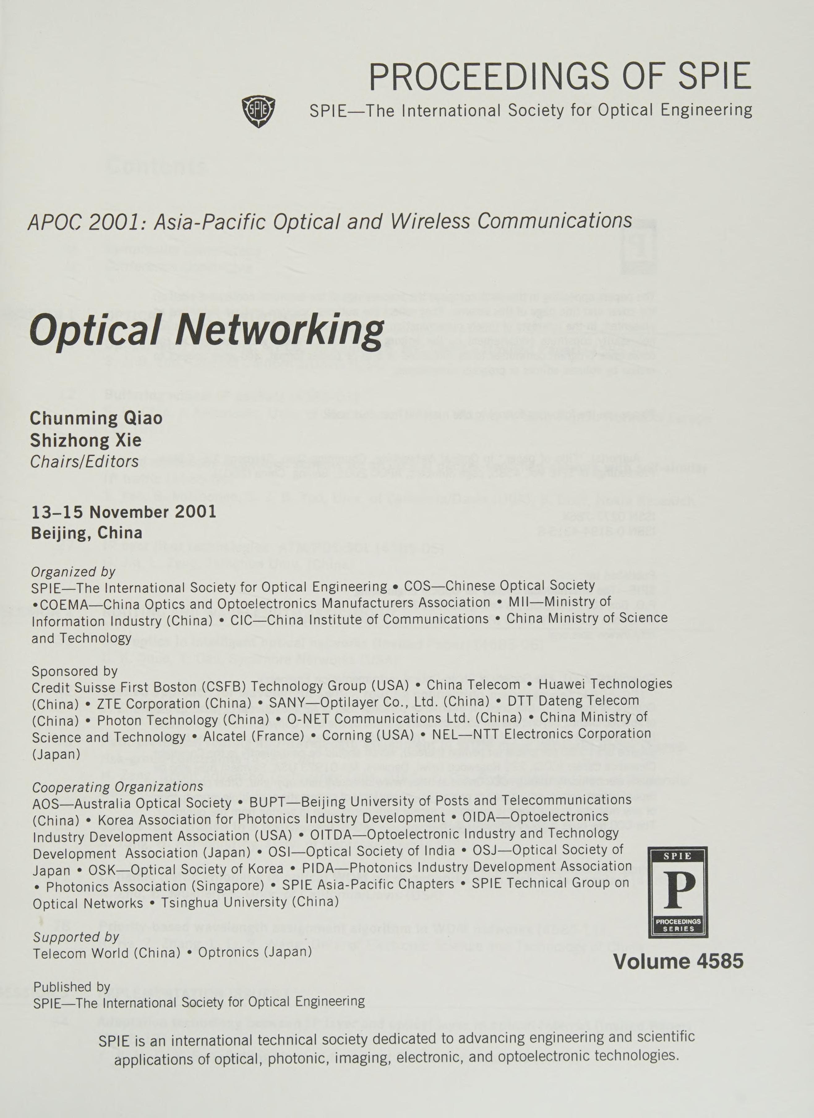 Optical Networking