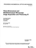 Three-Dimensional and Multidimensional Microscopy