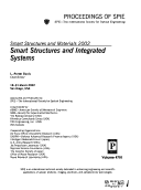 Smart Structures and Integrated Systems (Smart Structures & Materials 2002) Proceedings of Spie Volume 4701