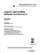Organic Light-Emitting Materials and Devices Vi