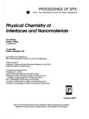Physical Chemistry of Interfaces and Nanomaterials